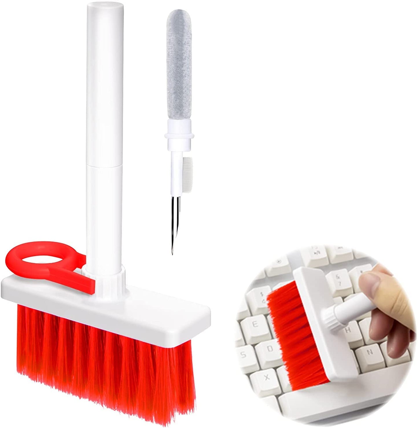 Soft Brush 5 in 1 Multi-Function Cleaning Tools