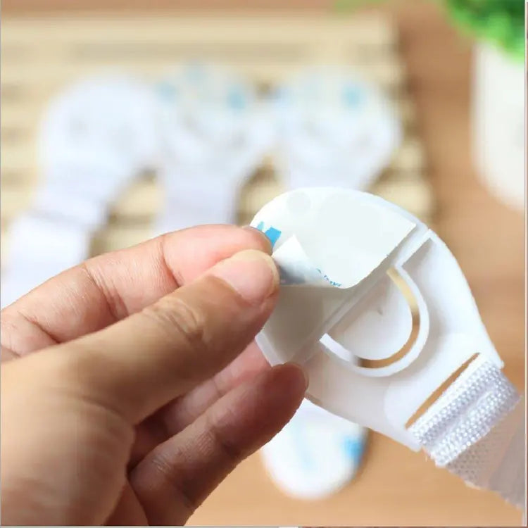 Baby Kids Toddler Safety Fridge Drawer Door Cabinet Cupboard Locks (Pack Of 5)