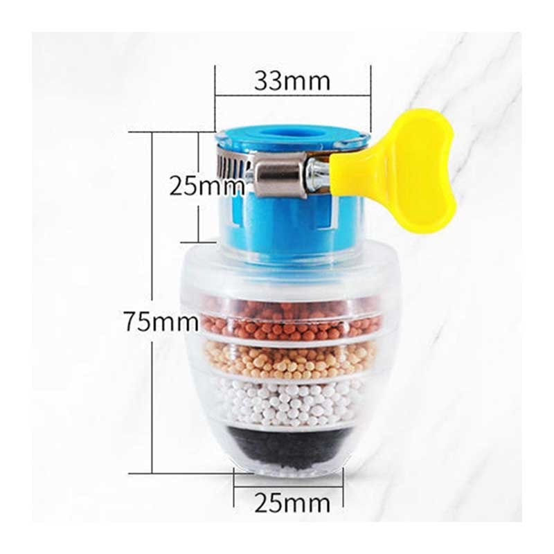 Stone Faucet Water Filter with Clip