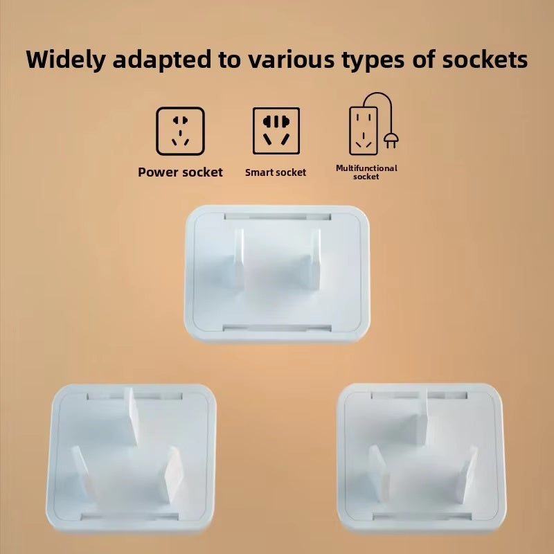 Baby Proof Socket Cover | Child Safety Protector | Electric Mains Safety Lock | Pack of 10 (2 Pin)
