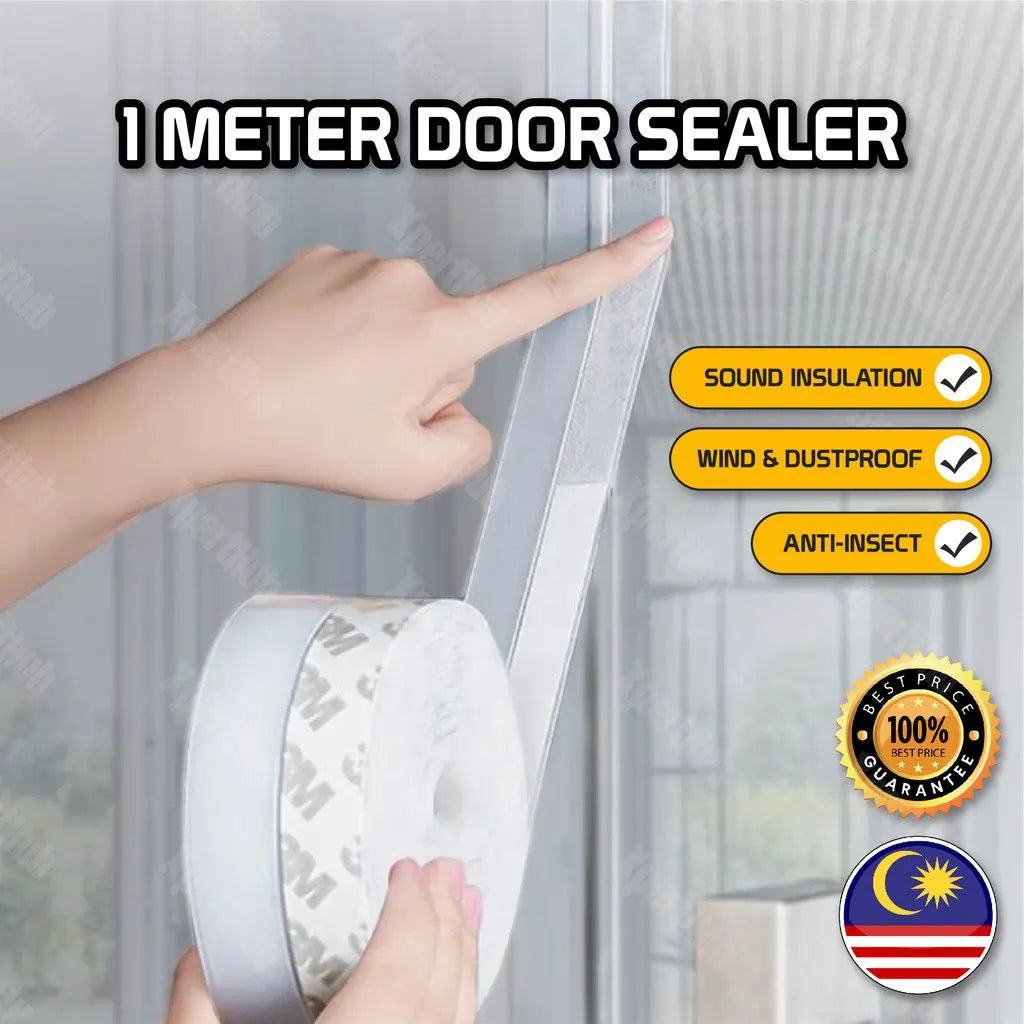 Door & Window Seal Strip – Adhesive Weather Stripping