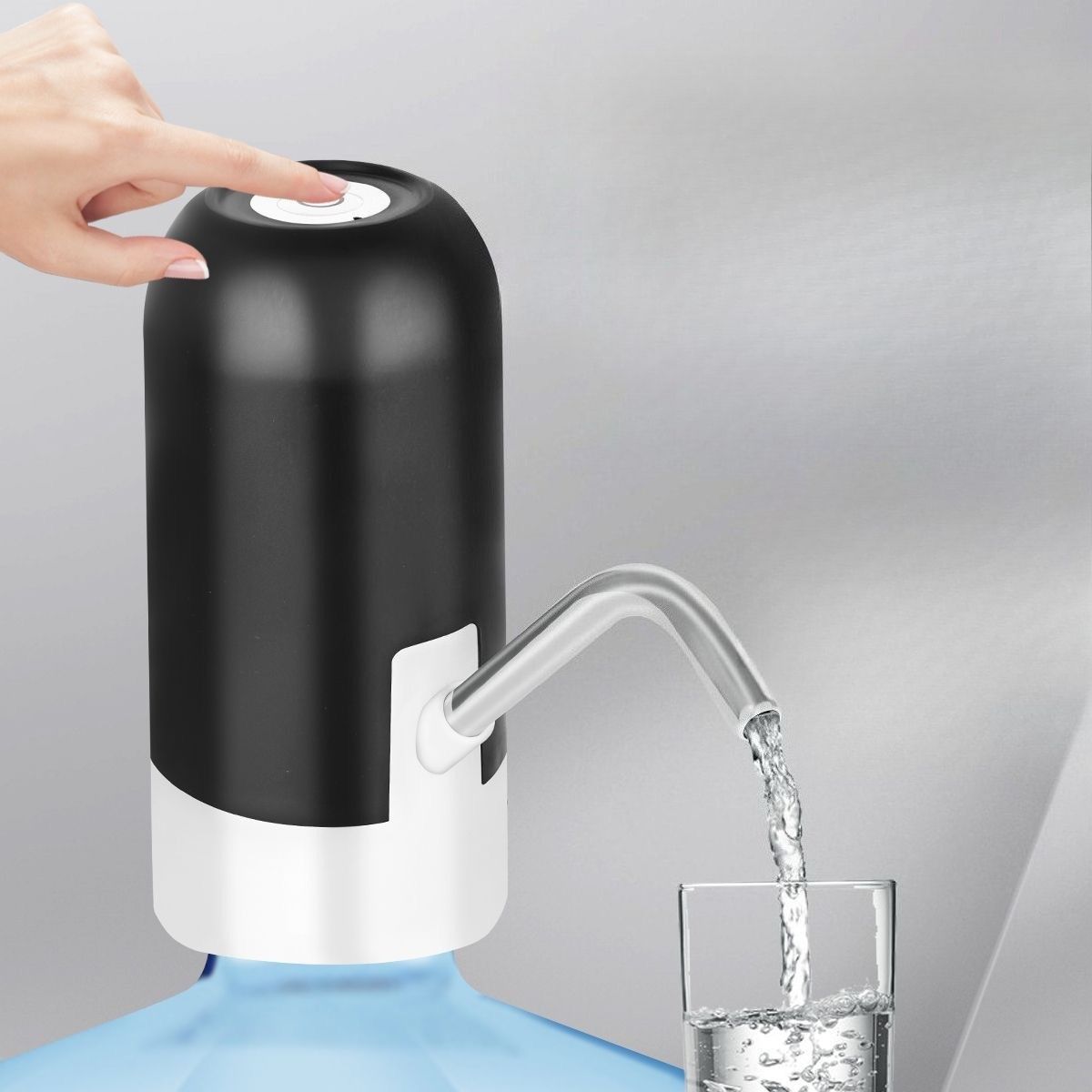 Automatic Electric Water Bottle Pump Dispenser – USB Rechargeable