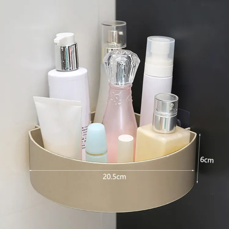 Stick On Corner Triangle Rack Bathroom Shelf