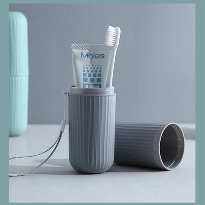 Portable Toothbrush Holder Toothpaste Storage