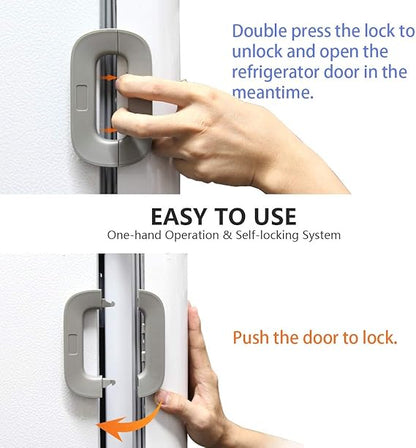 Child Safety Refrigerator Lock, Refrigerator Door Lock