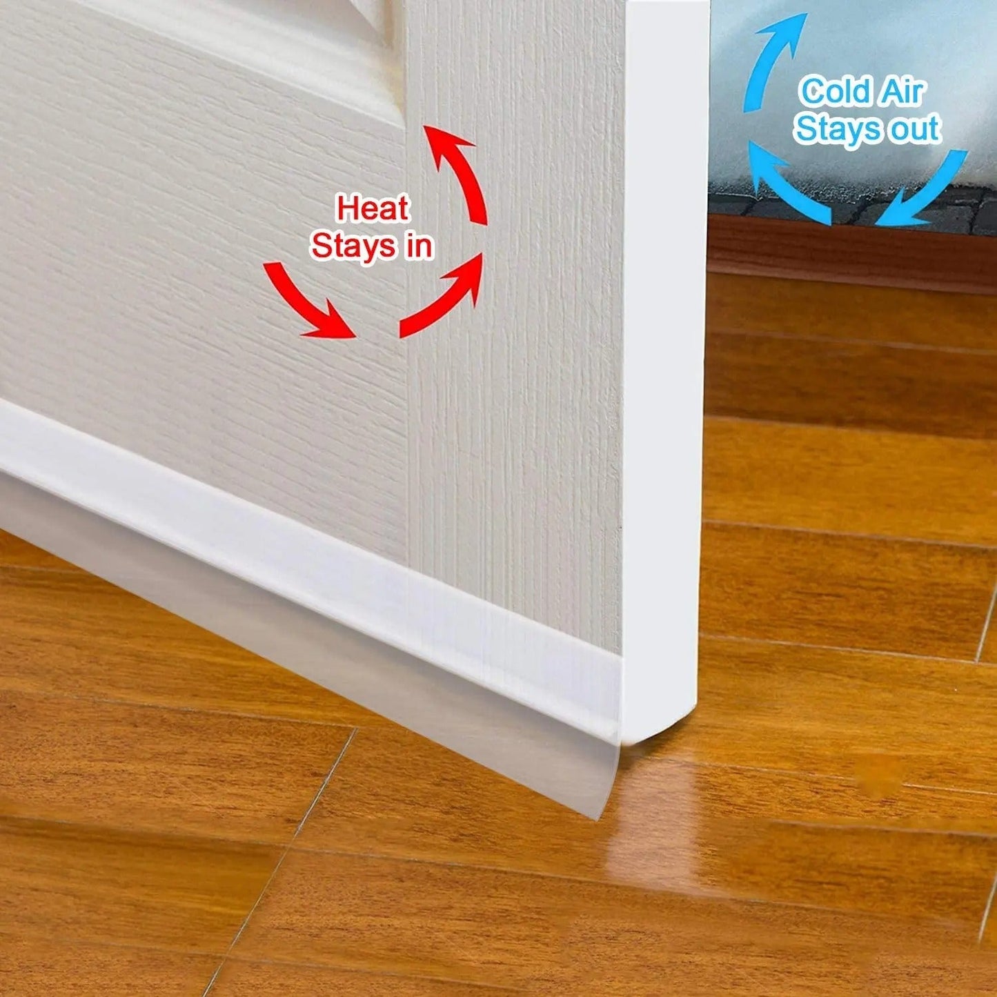 3 Meter Door and Window Seal Strip – Adhesive Weather Stripping – Soundproof