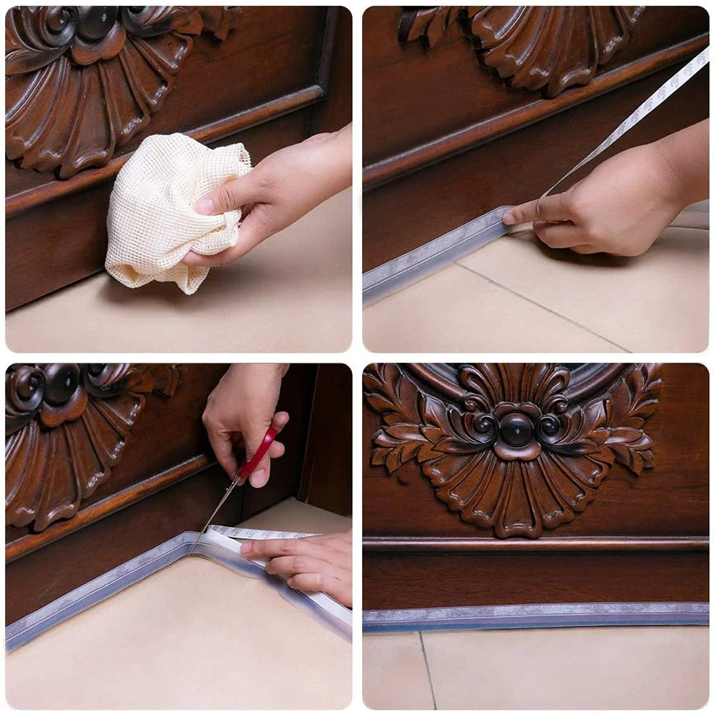 3 Meter Door and Window Seal Strip – Adhesive Weather Stripping – Soundproof