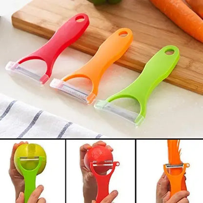 3-in-1 Vegetable and Fruit Peeler Set for easy peeling