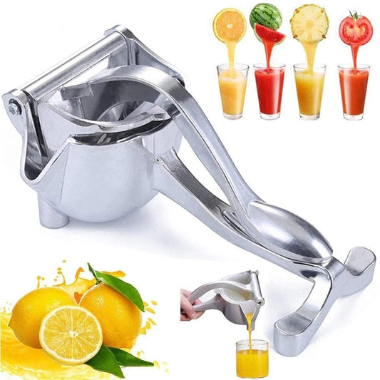 Stainless Steel Lemon Orange Clip Handheld Fruit Juicer