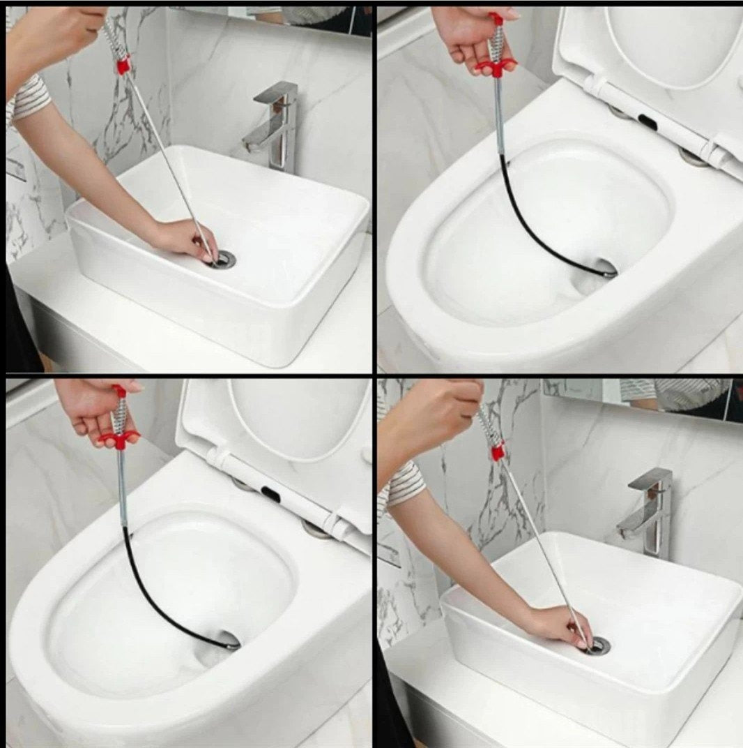 Metal Flexible 30cm Wire Brush Drain Cleaner