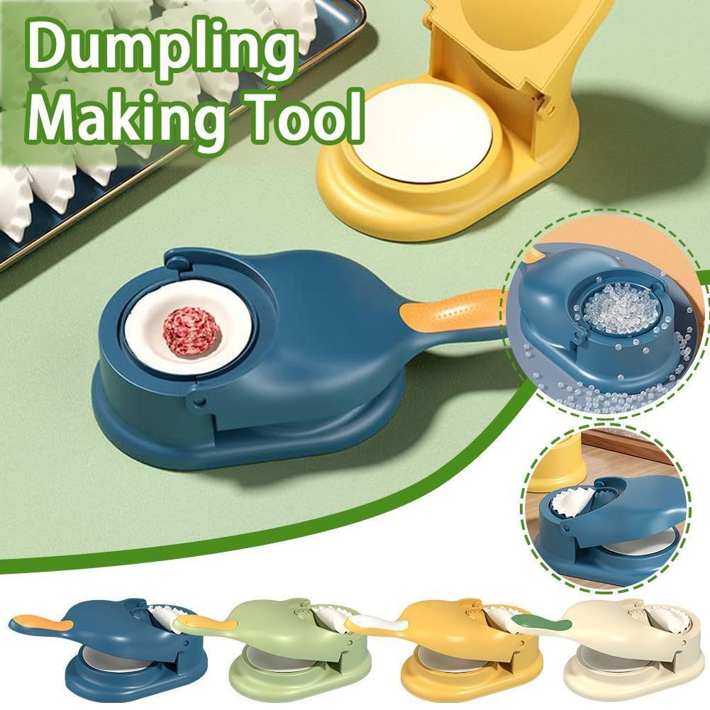 2-in-1 Manual Dumpling Maker & Dough Press Machine