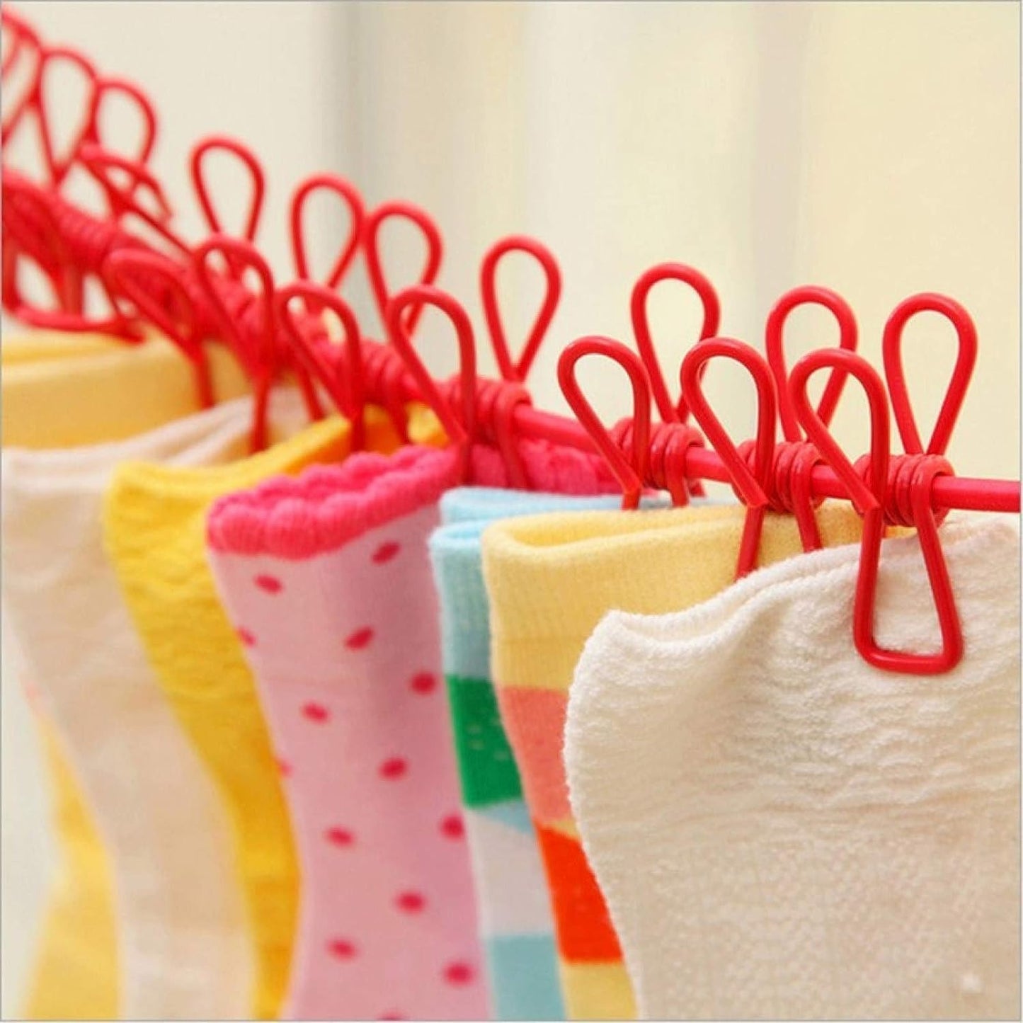 Elastic Clothesline Rope | Travel Laundry Drying Rope | Waterproof & Multipurpose | 3 Meter