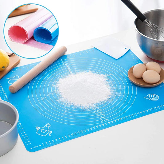 Large Silicone Baking & Rolling Mat with Measurement Guide