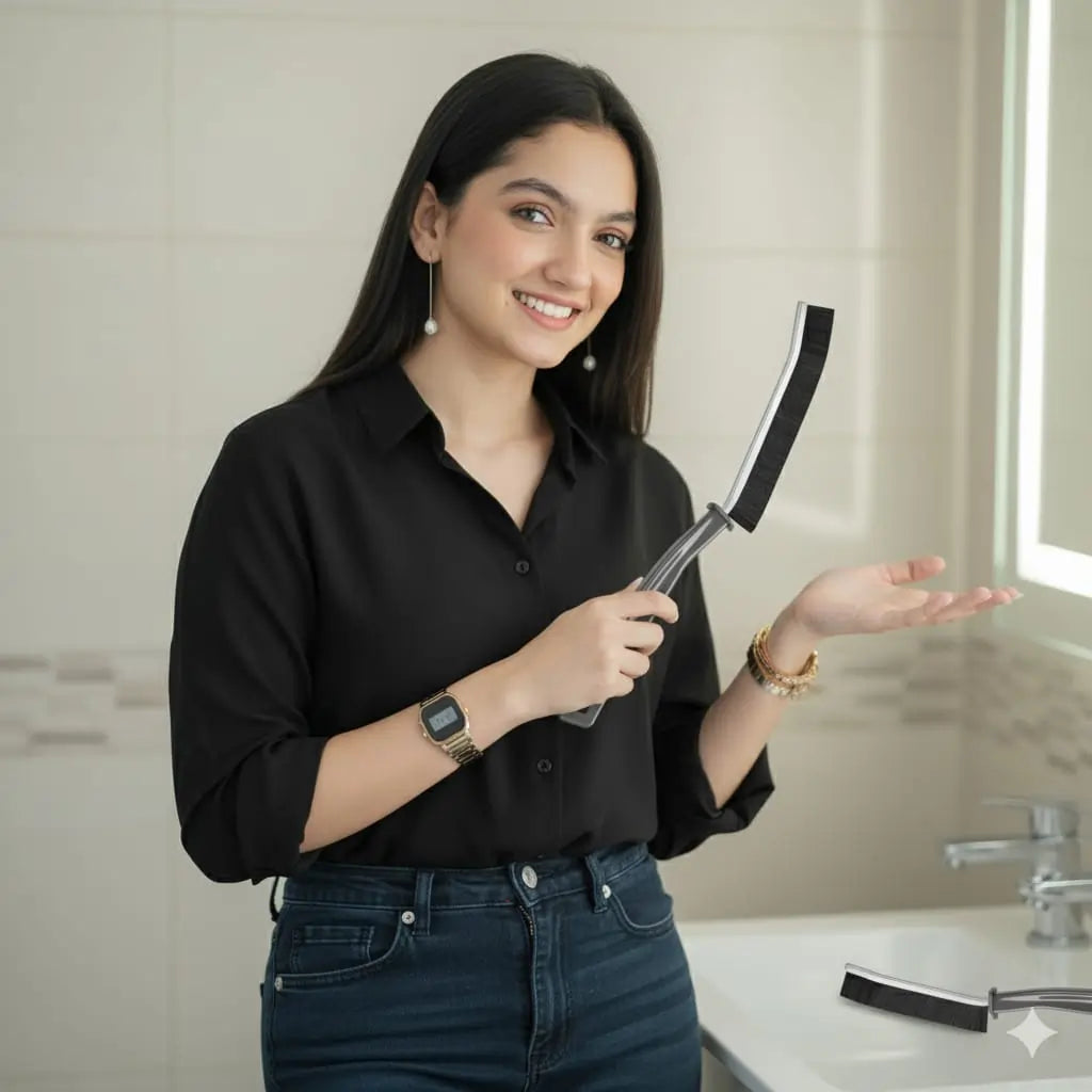 Premium Hard Bristle Crevice Cleaning Brushes