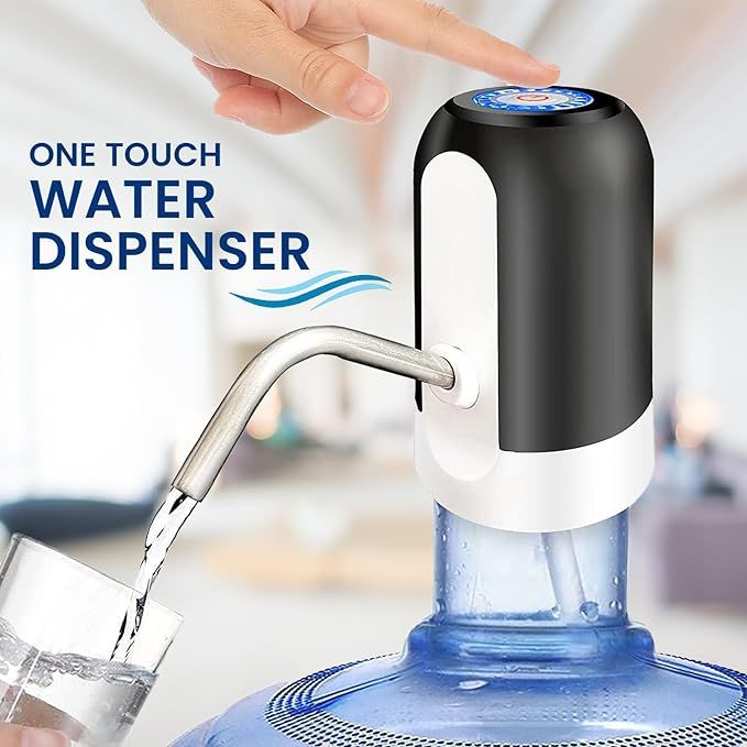 Automatic Electric Water Bottle Pump Dispenser – USB Rechargeable