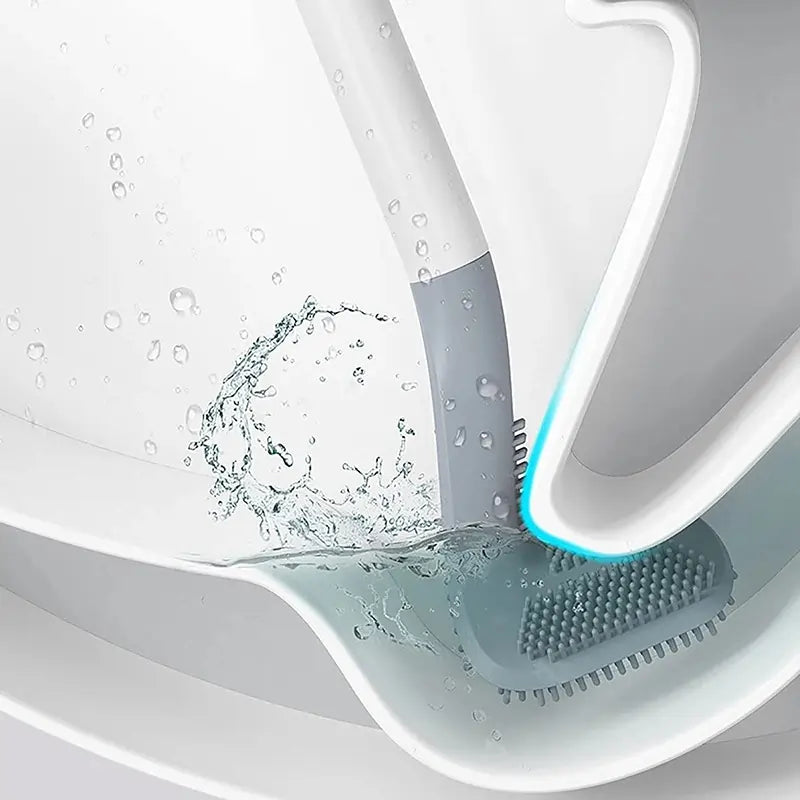 Golf Silicone Toilet Brushes Set Long Handled